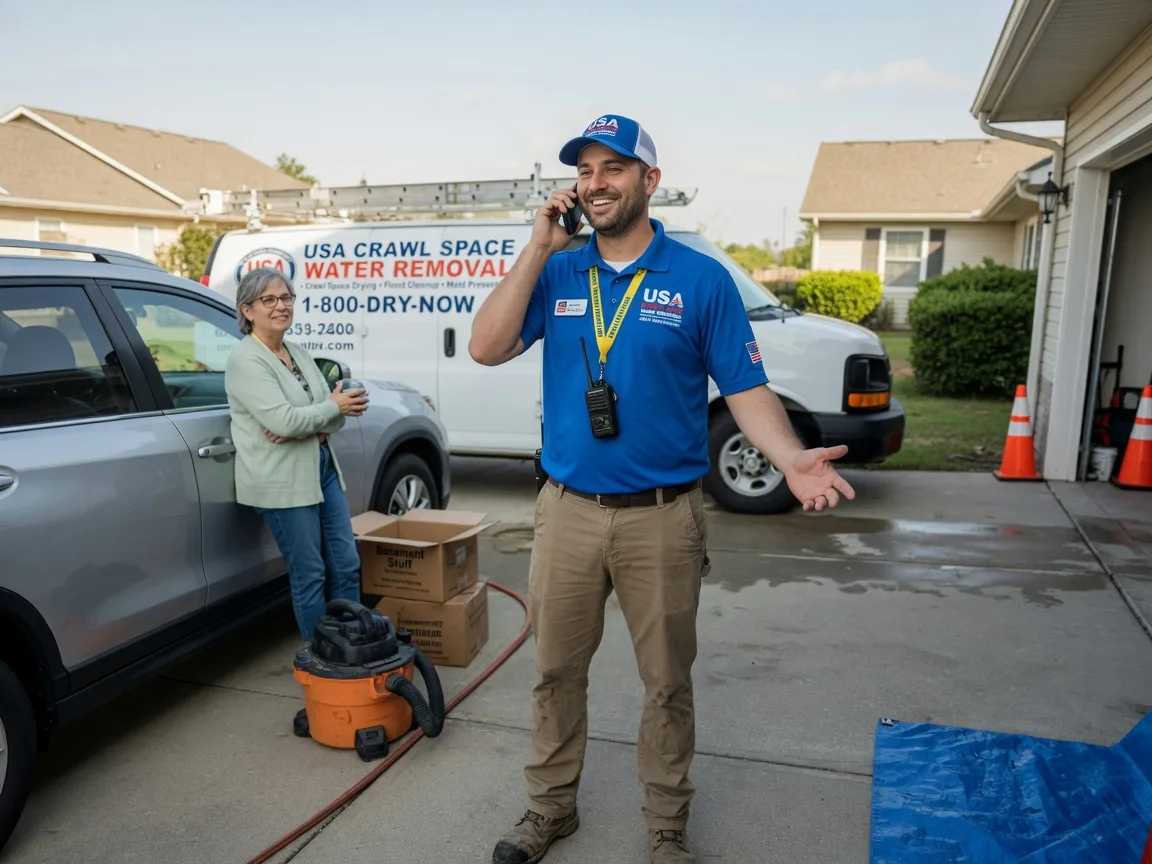 Crawl Space Water Removal Chesterhill, OH FAQs